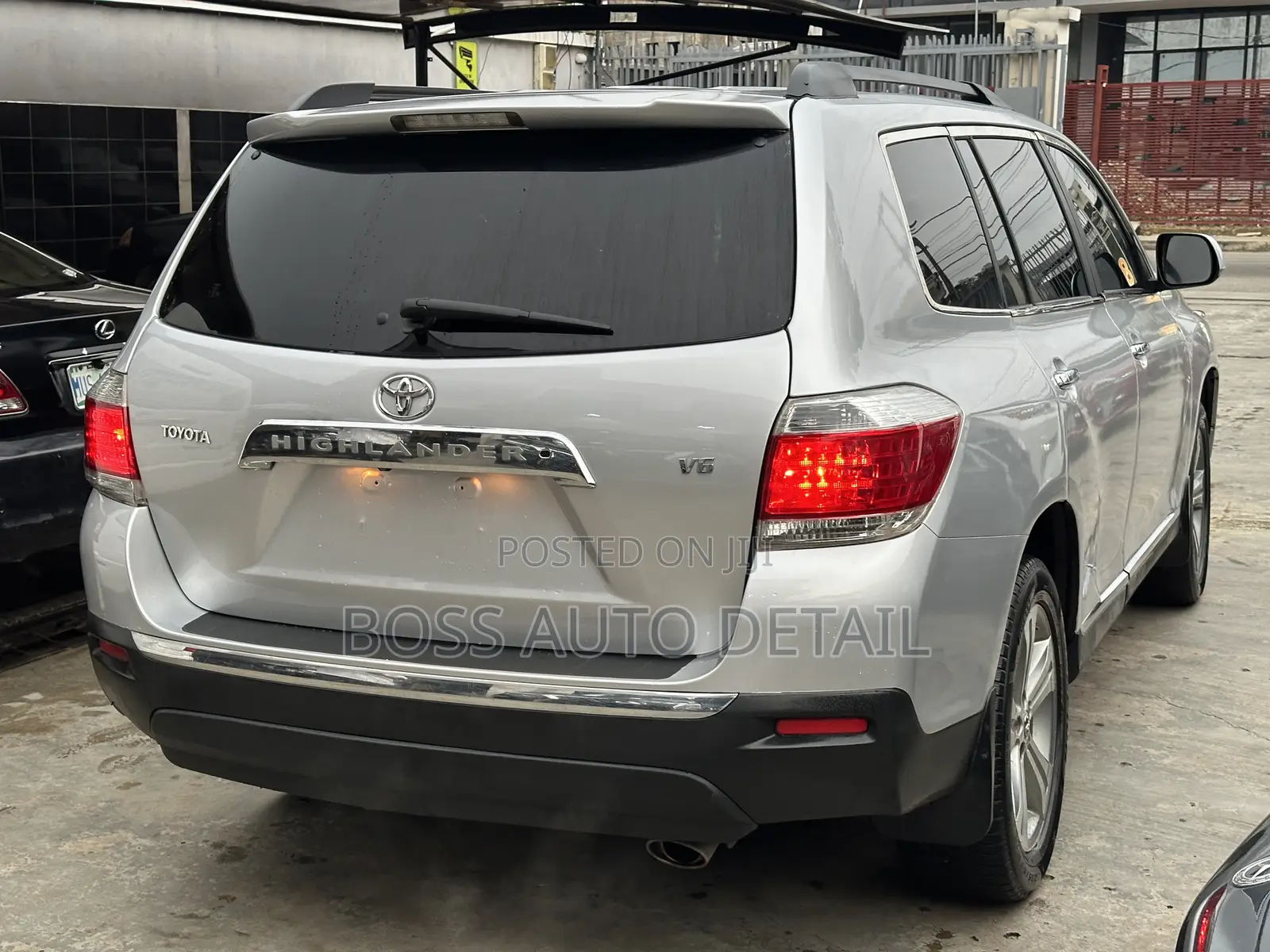 Toyota Highlander Limited 2008 Silver