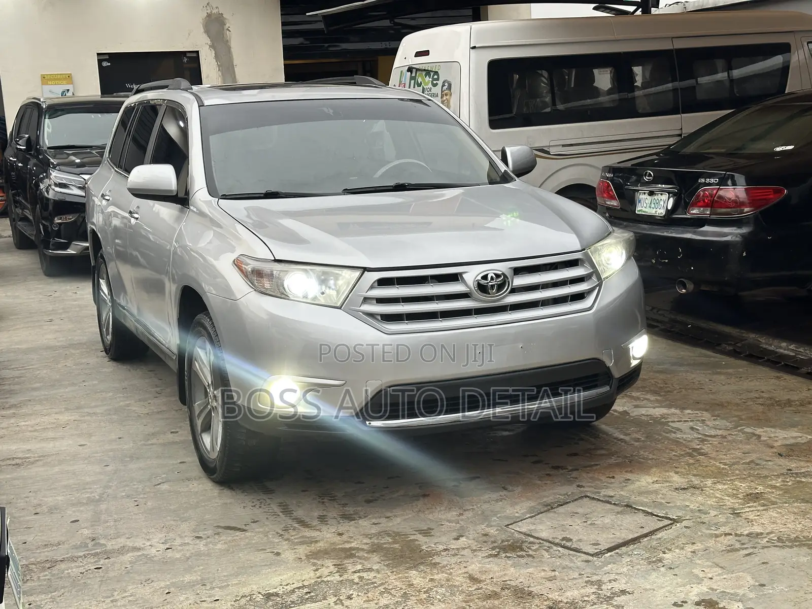 Toyota Highlander Limited 2008 Silver