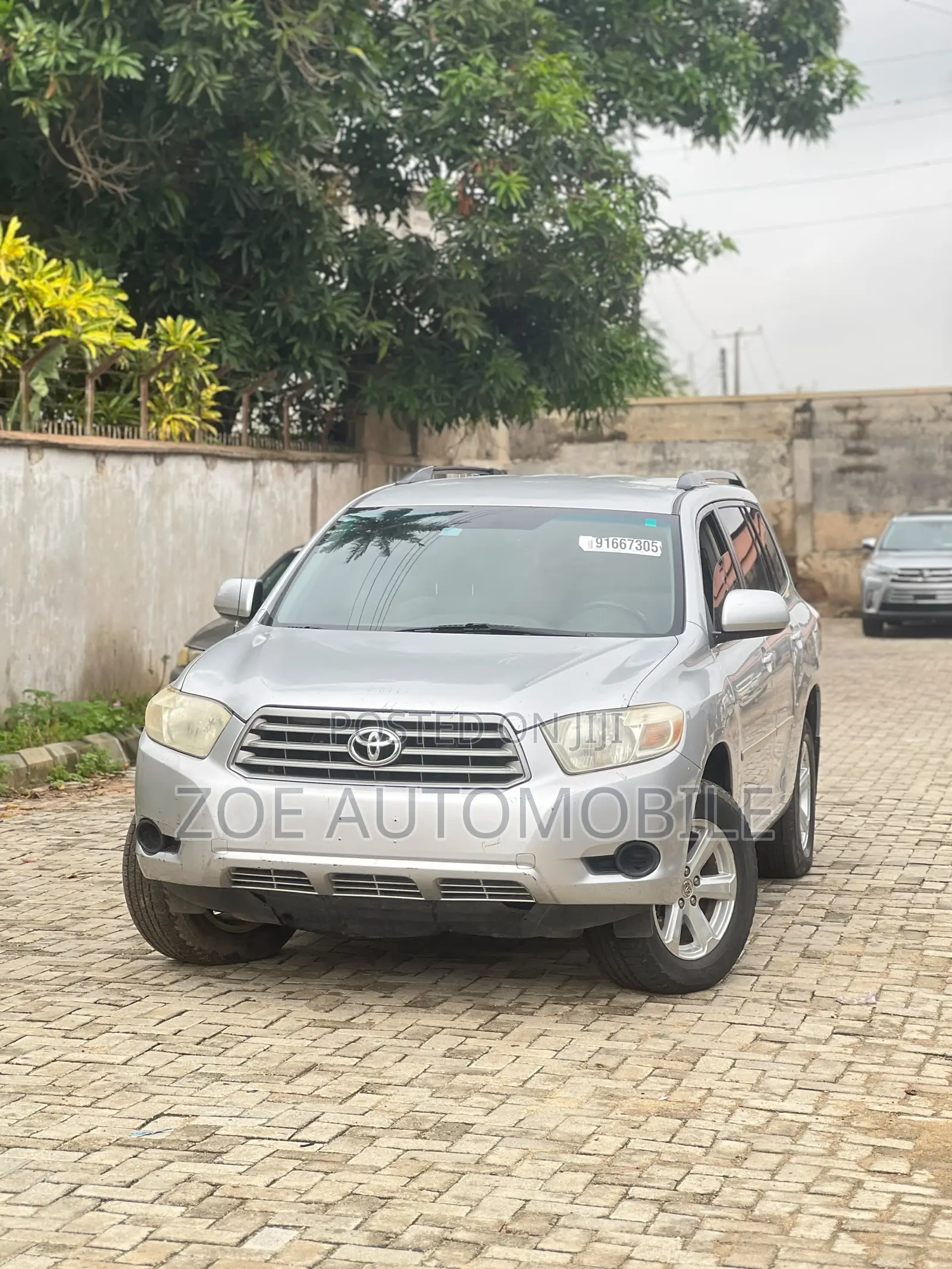 Toyota Highlander 2008 Silver