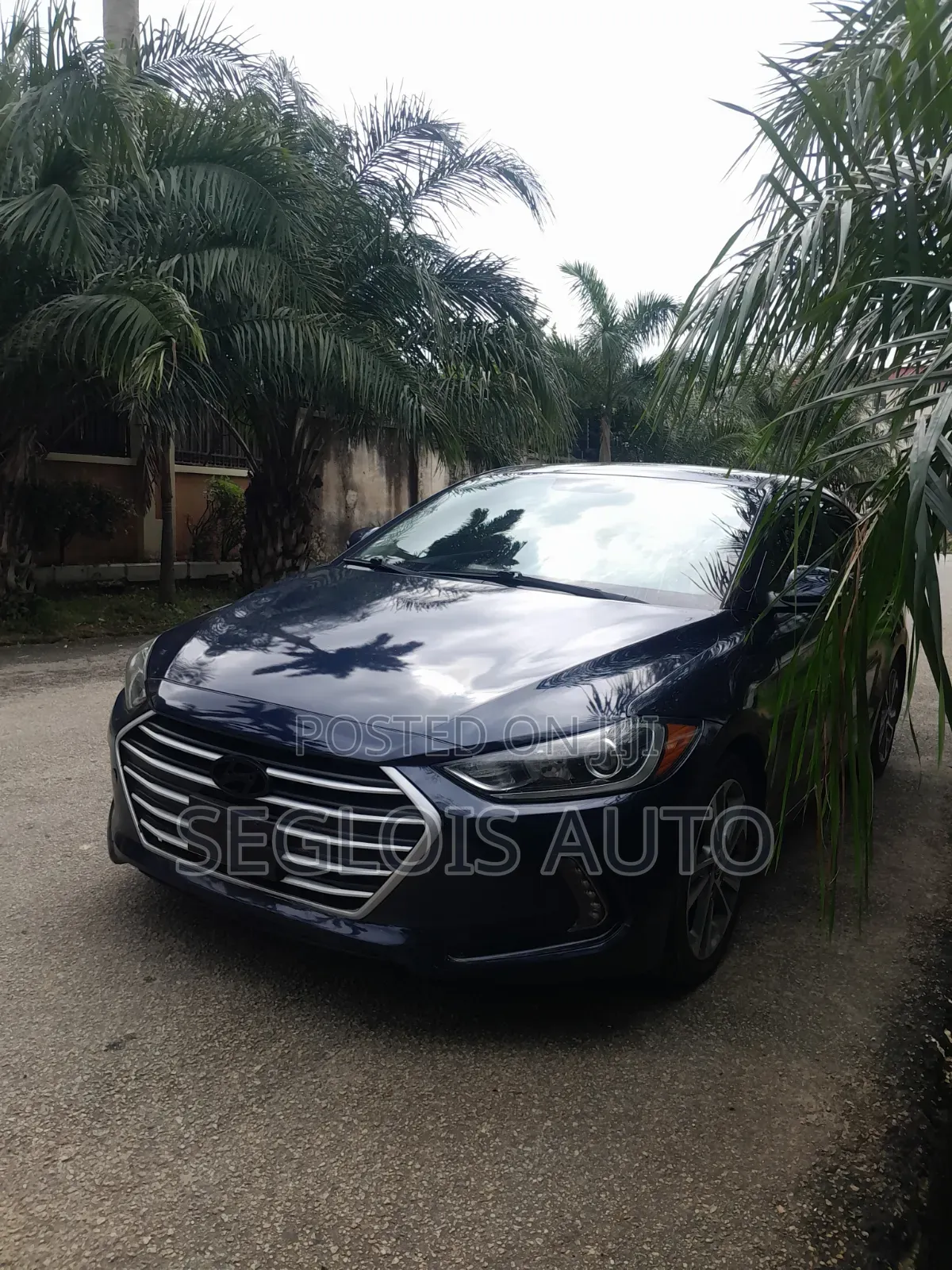 Hyundai Elantra 2017 Blue