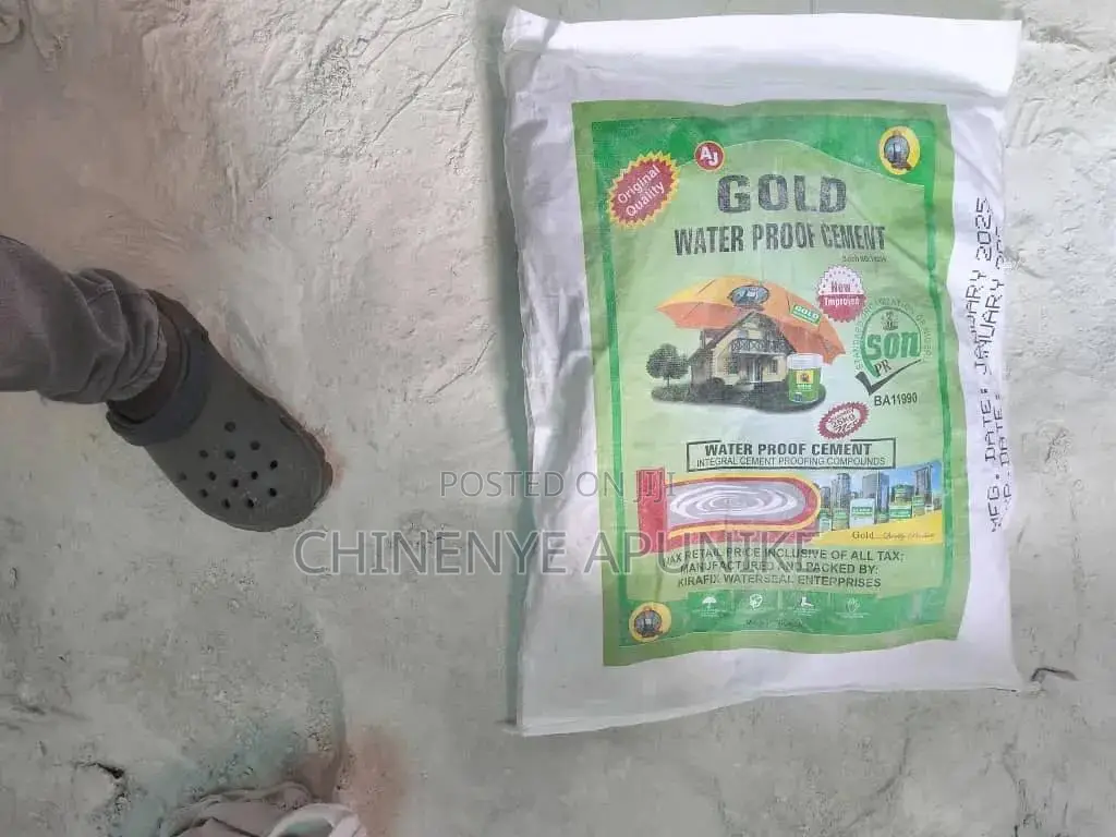 Waterproof Cement Gold