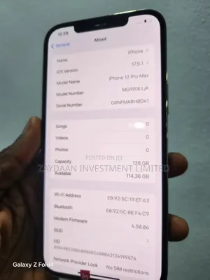 Apple iPhone 12 Pro Max 128 GB Gold