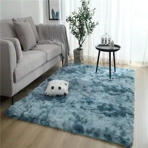 Fluffy Washable Side Rug--4ft X 5ft With Foot Mat