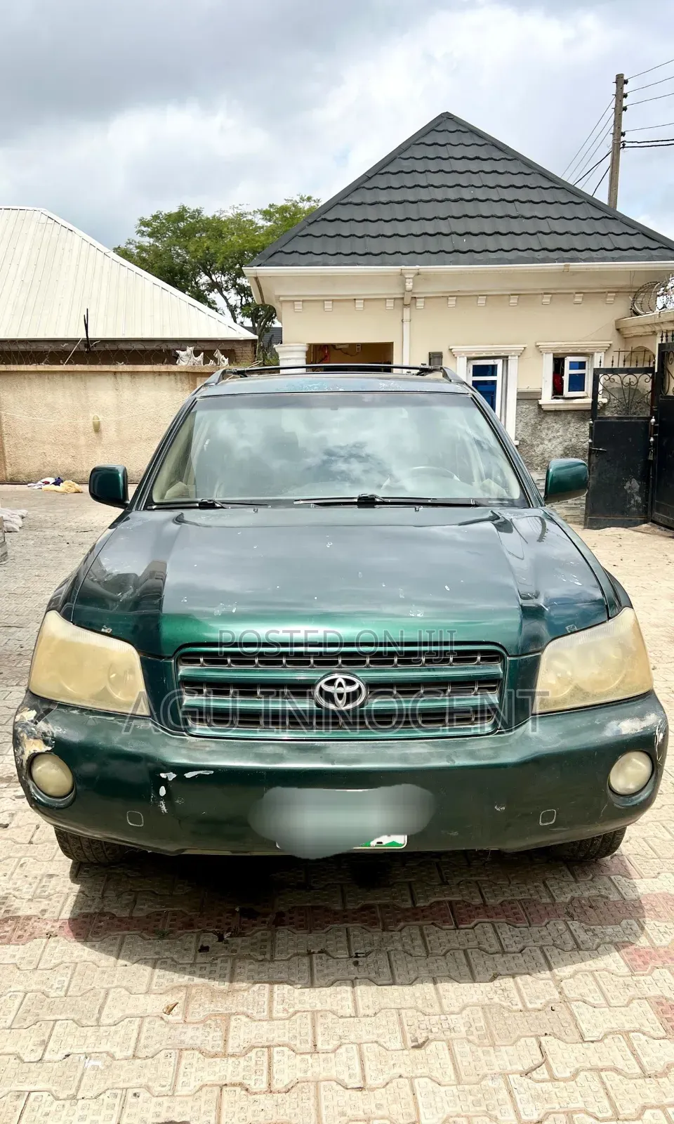 Toyota Highlander 2004 Green