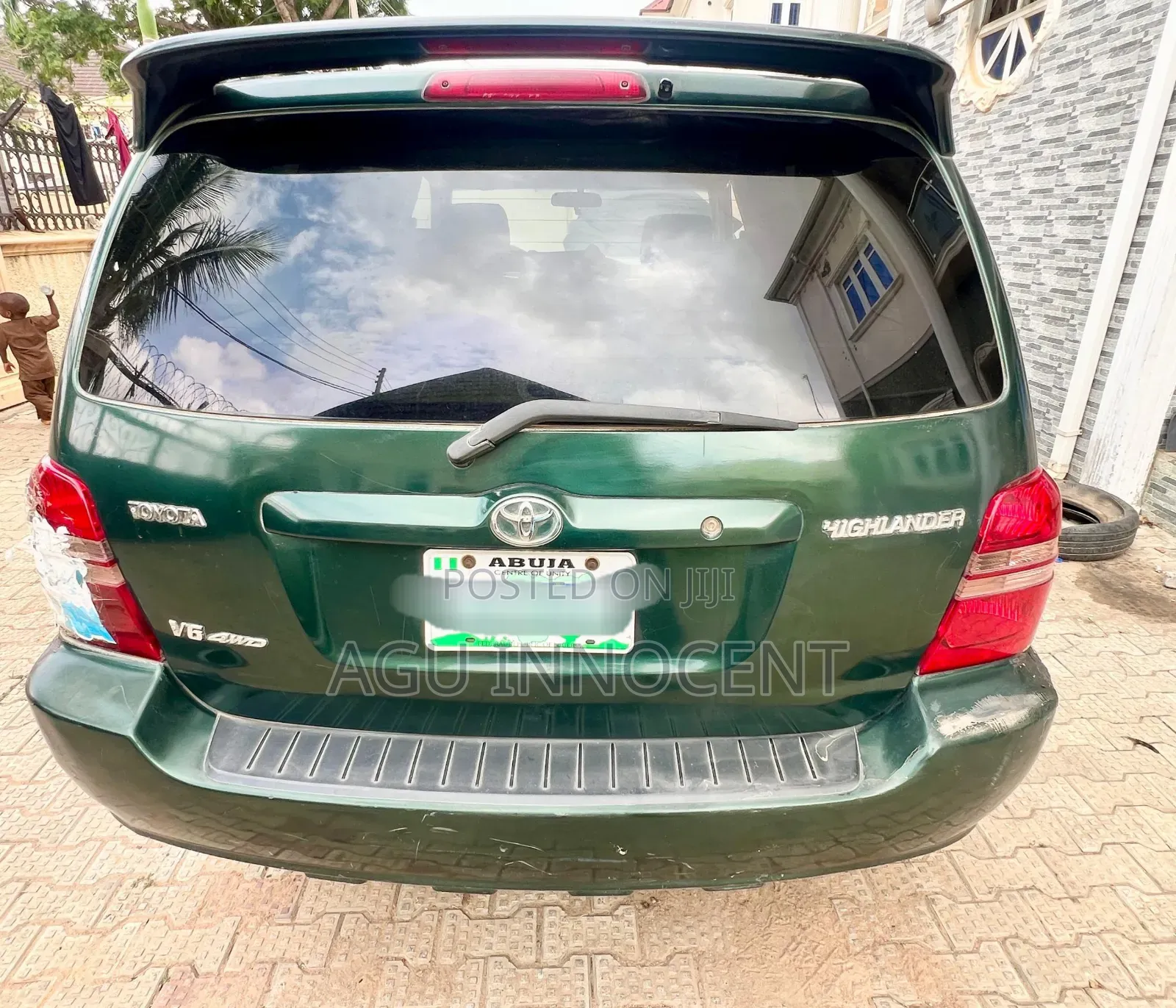 Toyota Highlander 2004 Green