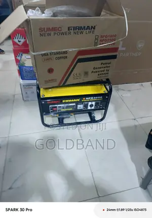 Firman SPG 3000 Generator – Compact, Durable Efficient