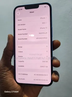 Apple iPhone 13 256 GB Blue