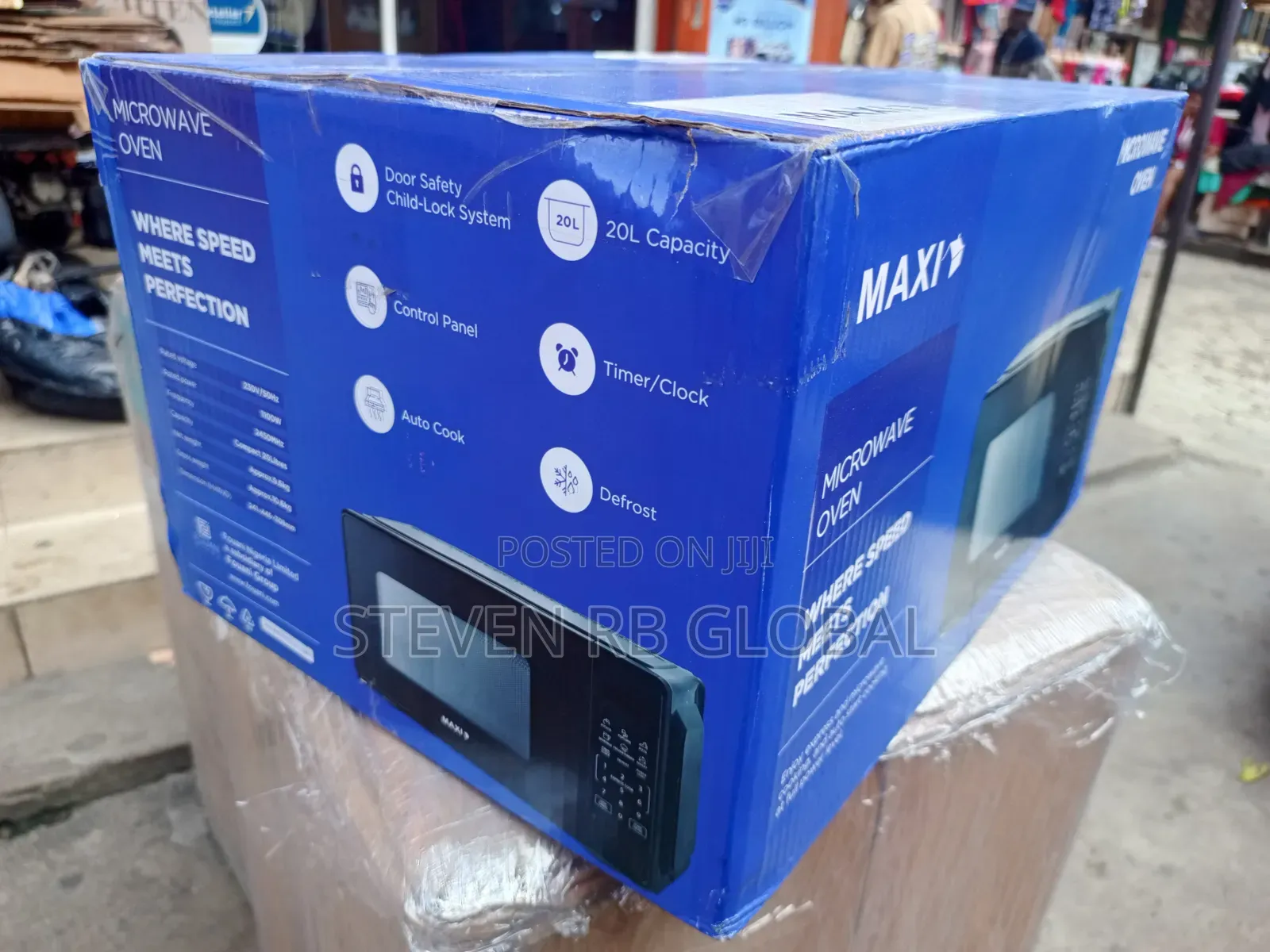 Maxi 20l Digital Microwave Oven 700w | Maximwo207p3b