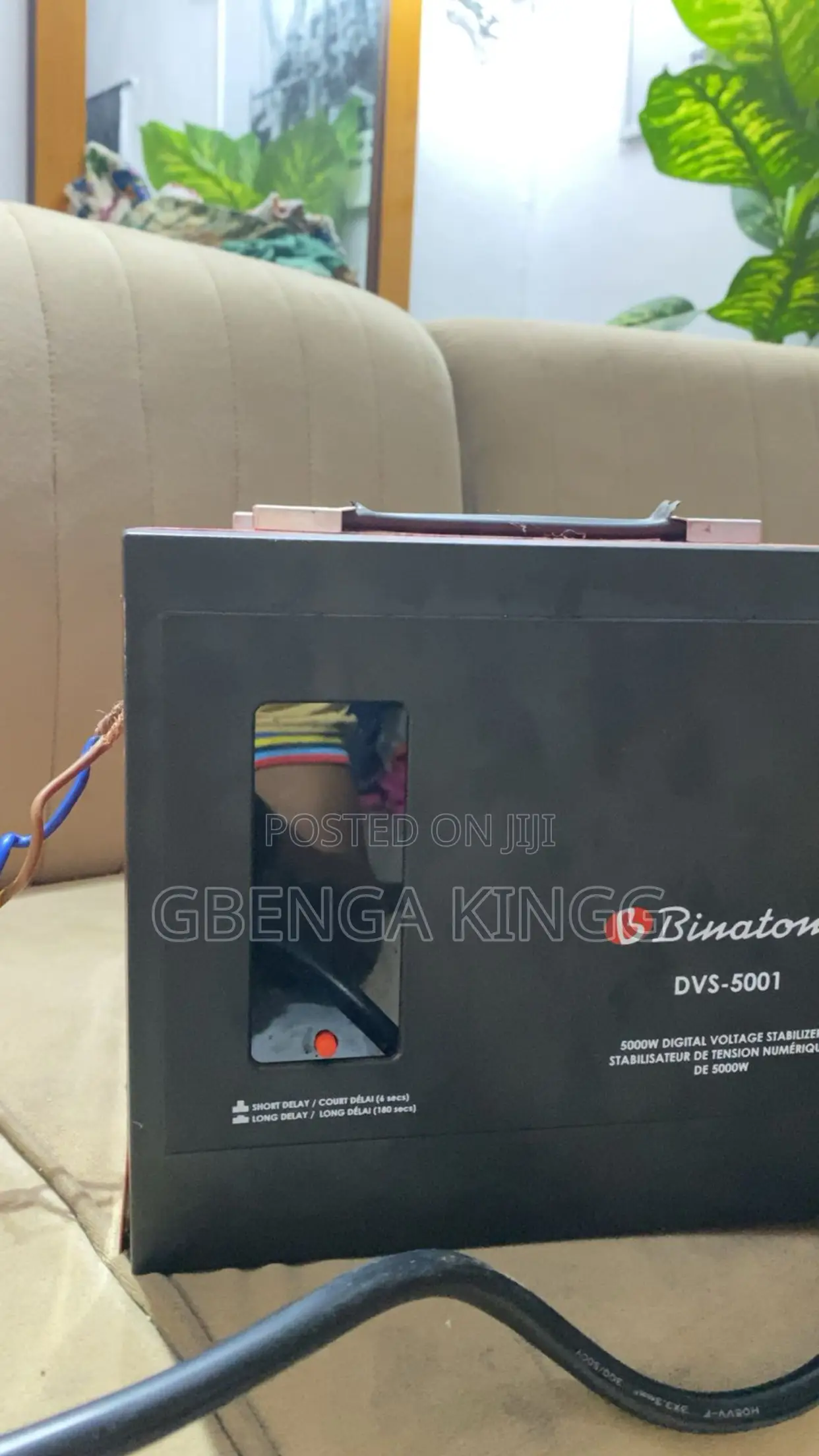 Binatone Digital Voltage Stabilizer 5000va DVS-5001