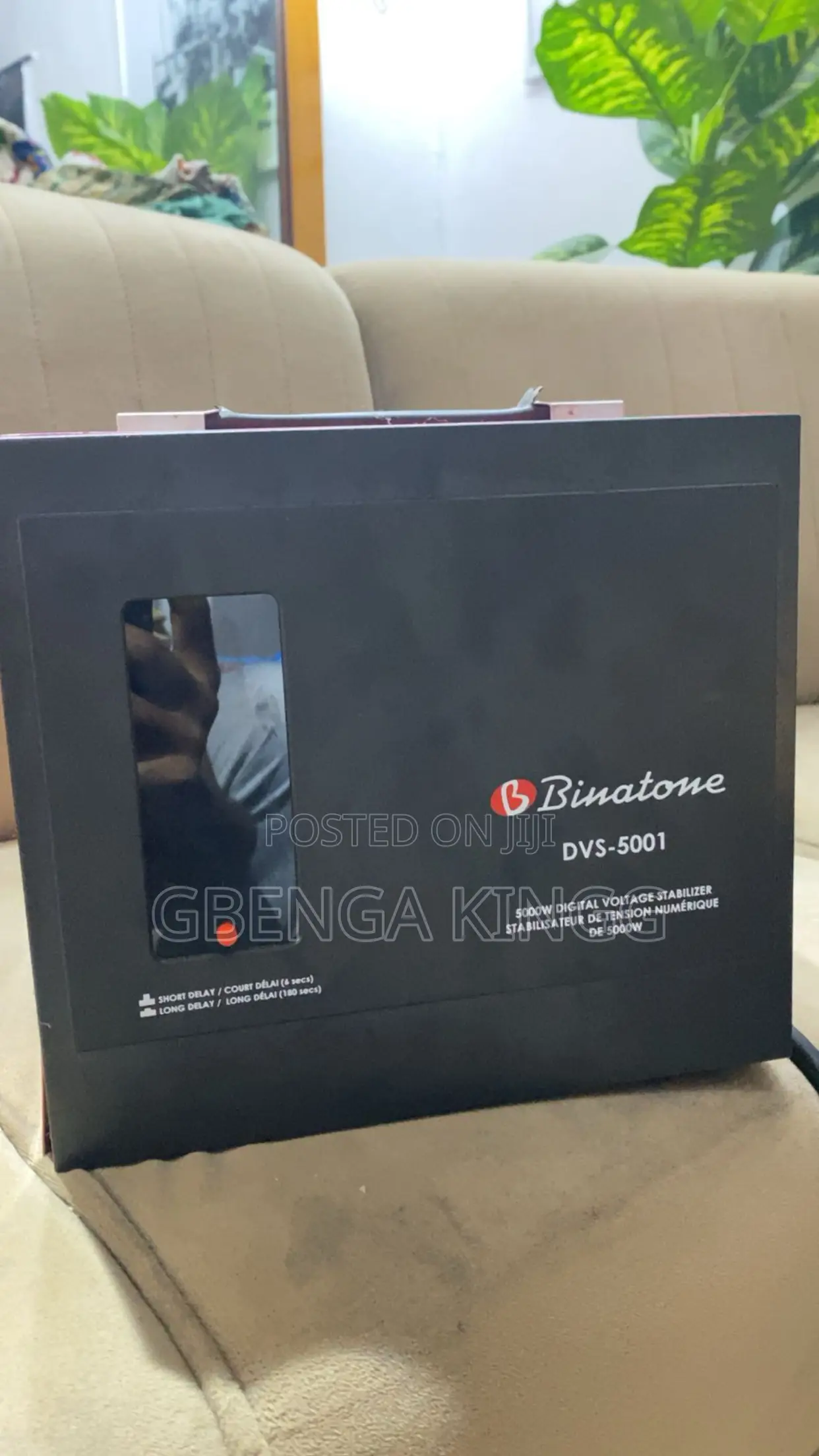 Binatone Digital Voltage Stabilizer 5000va DVS-5001