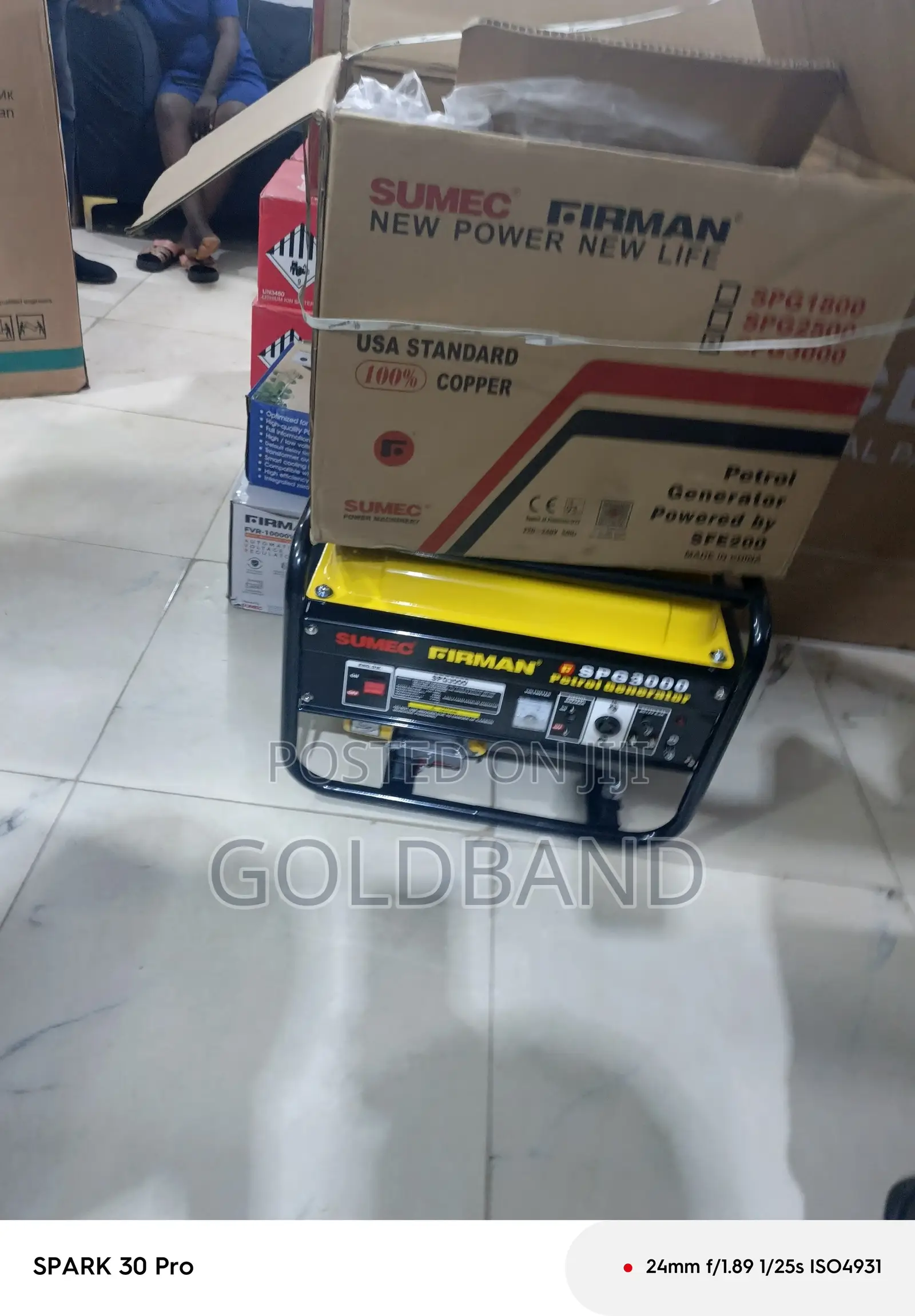 Firman SPG 3000 Generator – Compact, Durable Efficient
