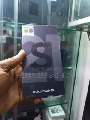 New Samsung Galaxy S21+ 5G 256 GB Black
