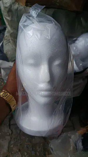 Styrofoam Mannequin Head for Wig Making Display