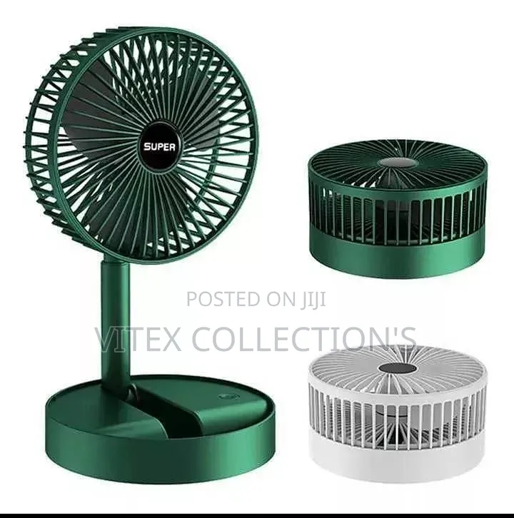Foldable Green Fan