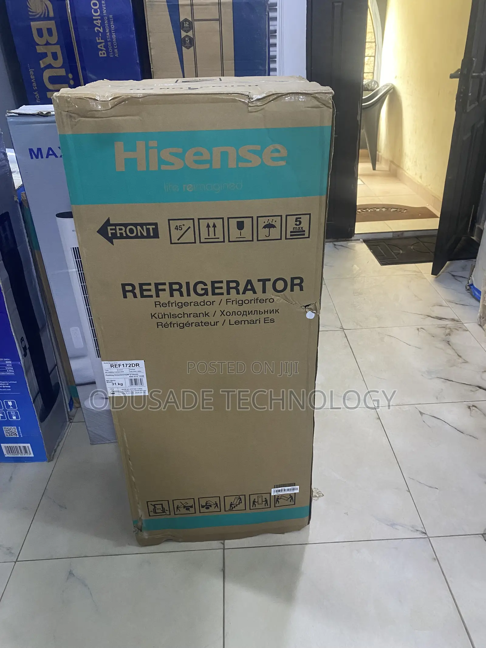 Hisense Everyday Refrigerator 124l