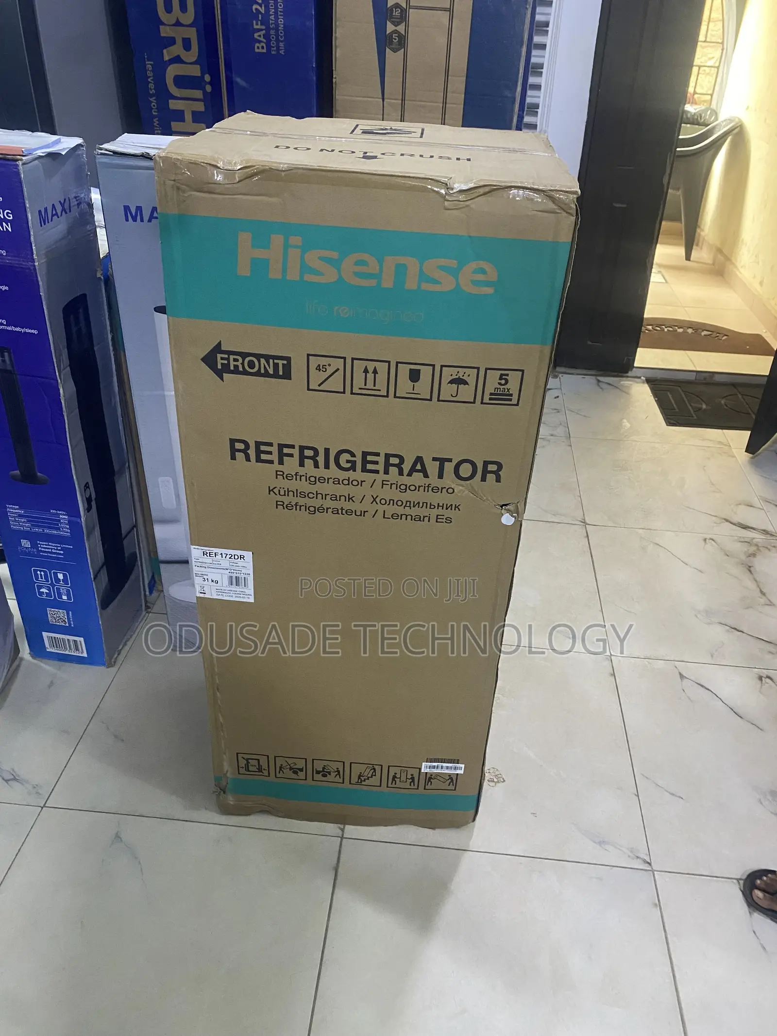Hisense Refrigerator 172dr With Spacious Interior