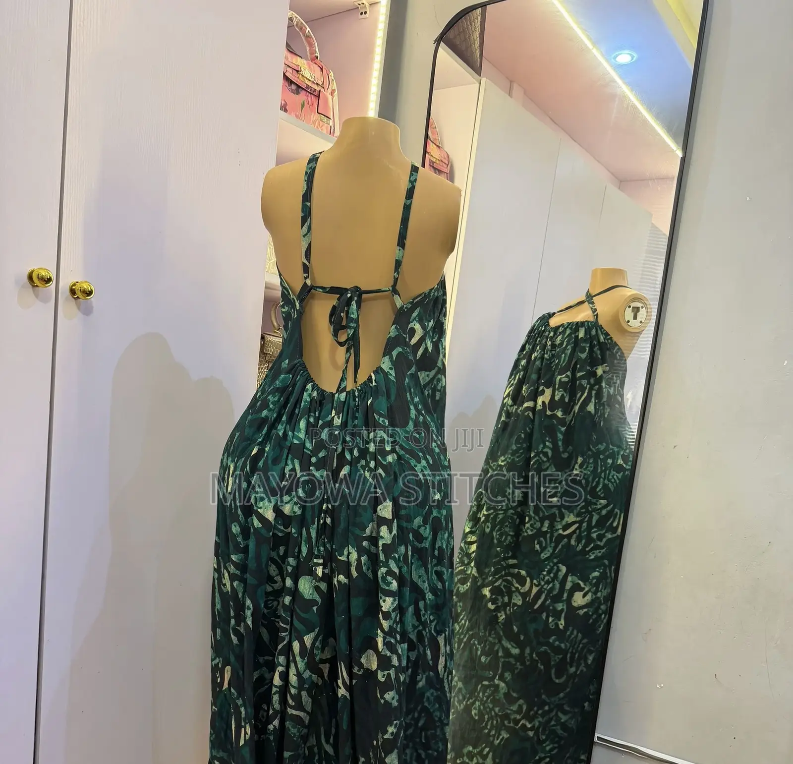 Adire Gown