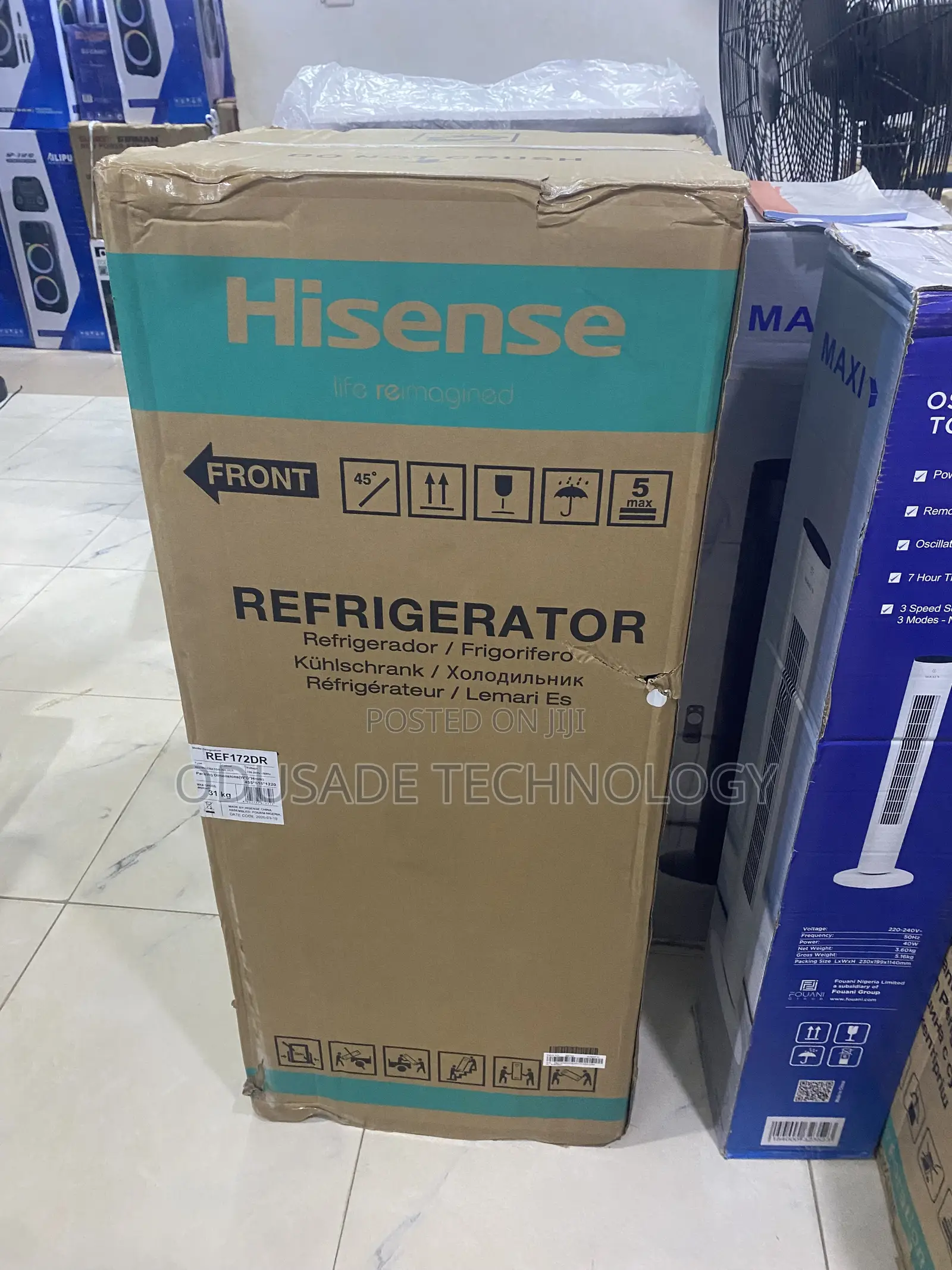 Hisense 124l Fresh Food Refrigerator