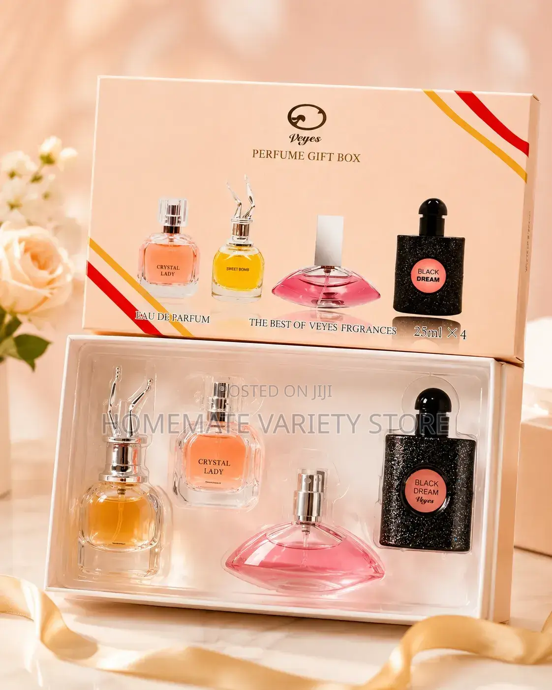Perfume Gift Box - 4 Bottles