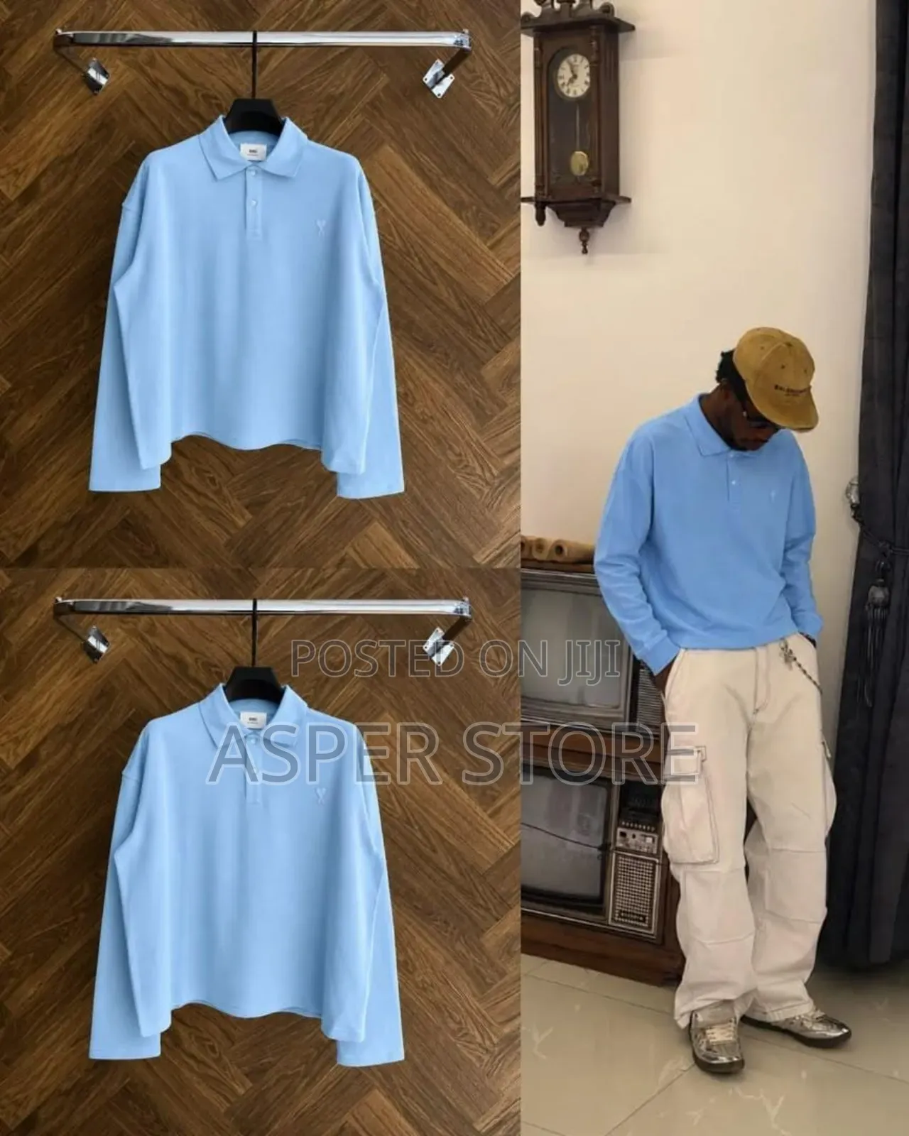 Luxury Amiri Crop Polo