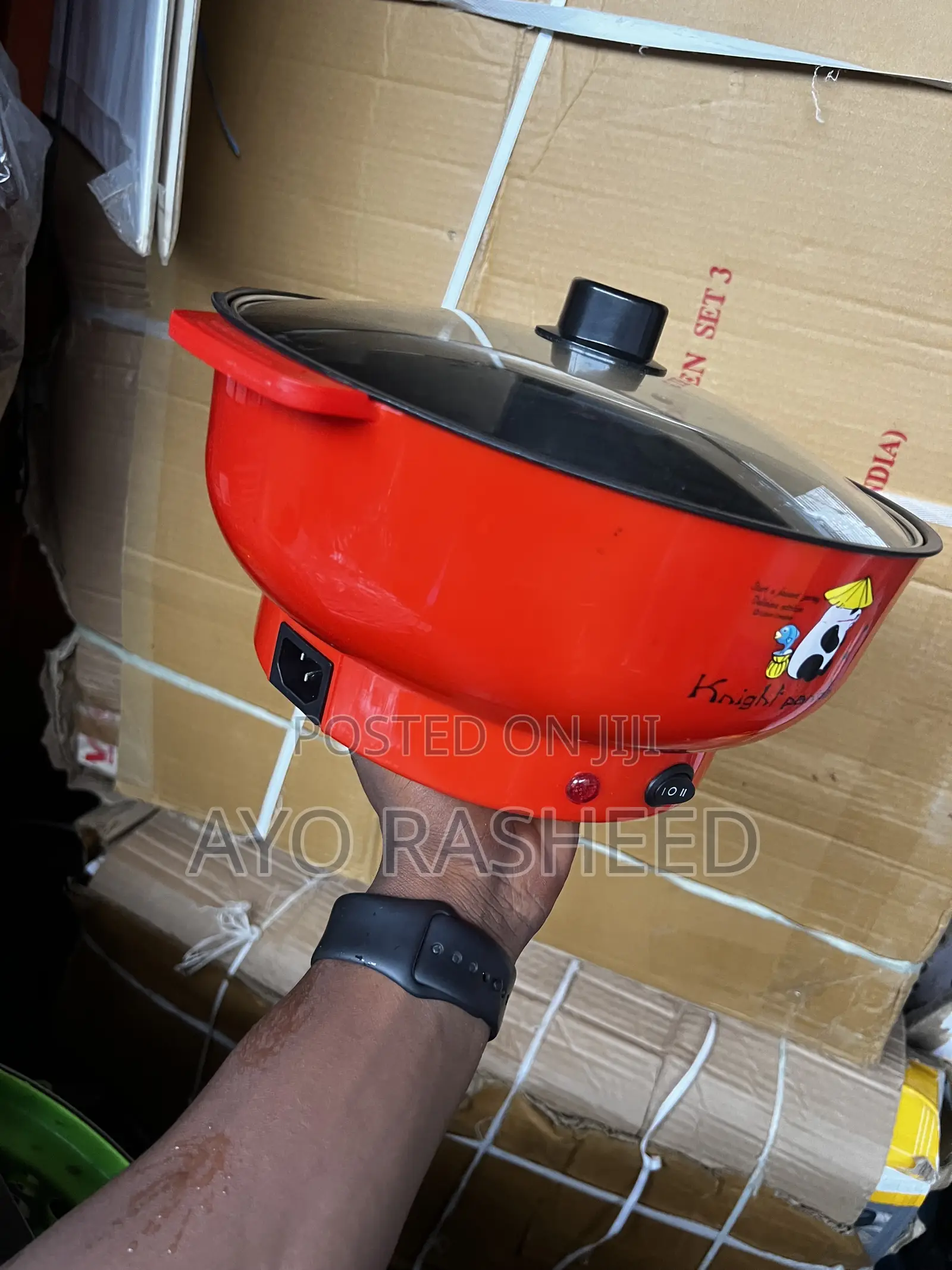 Electric Boiling Multi-Functional Cooking Pot