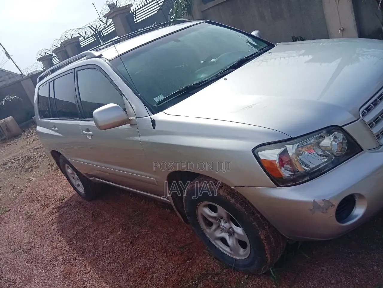 Toyota Highlander 2003 Silver