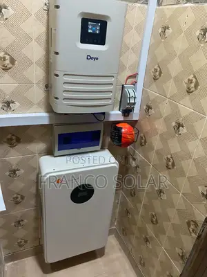 Deye 6kva Inverter / 10kwh Battery With 10pc 650w Panels Full Package