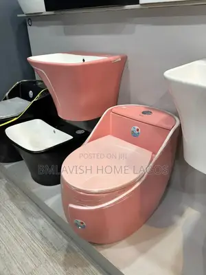 Executive One-Piece Water Closet Set With Basin