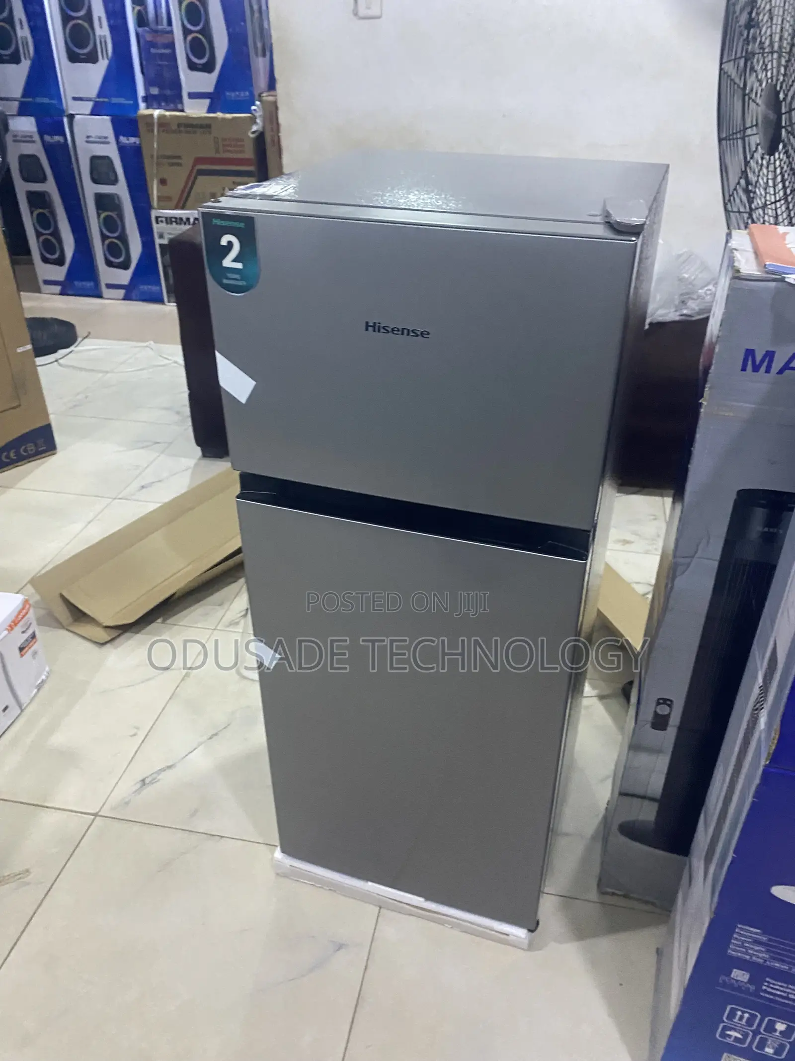 Hisense 172dr Efficient Double Door Fridge 124l