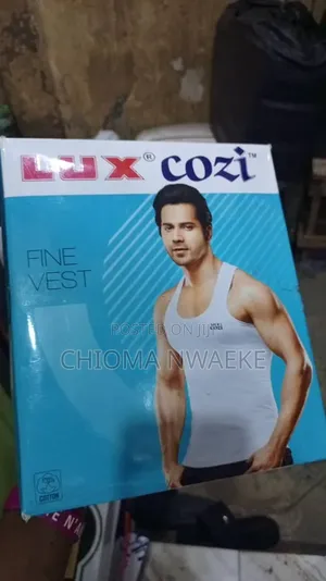 We Have a Quality Men Singlet in Our Store and Boxers