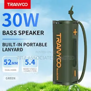 30w Dual Channel Speaker, Outdoor Portable Speaker Super Sound Quality