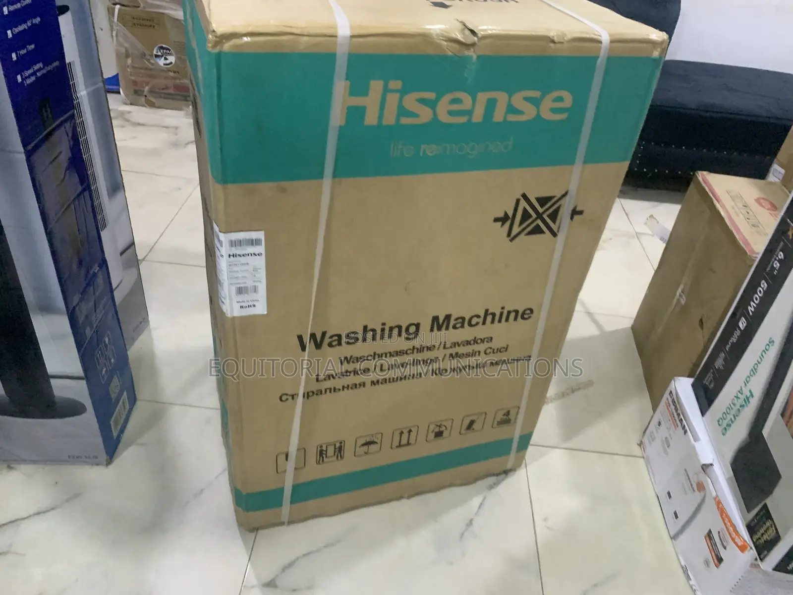 Hisense Wt3k1123ub Automatic 11kg Laundry Solution