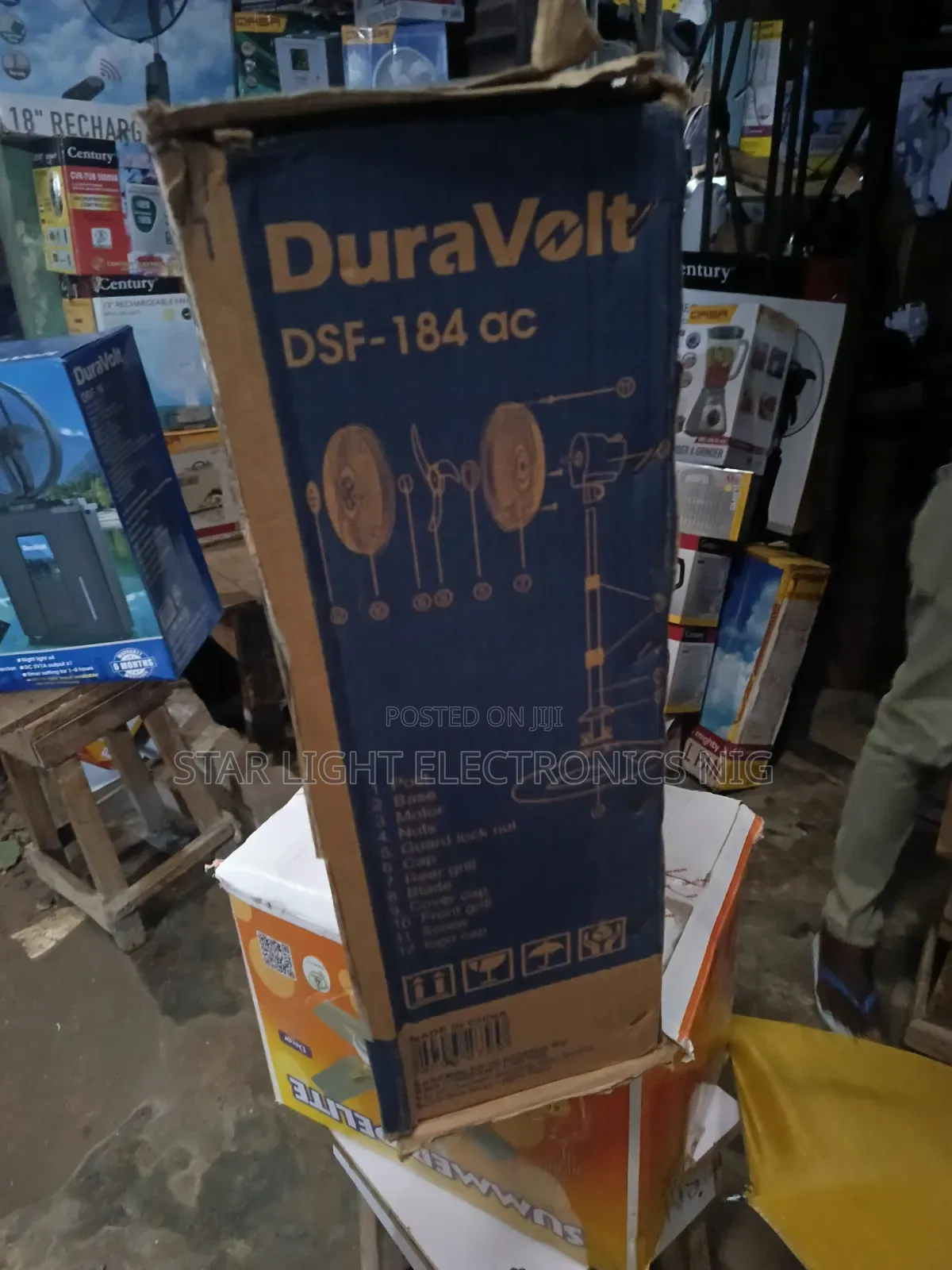 Duravolt Standing Fan Ac