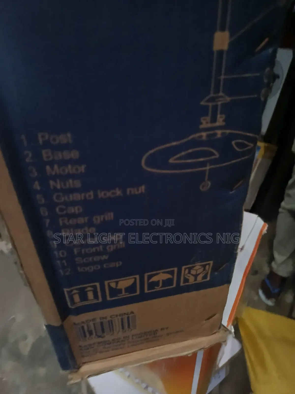Duravolt Standing Fan Ac
