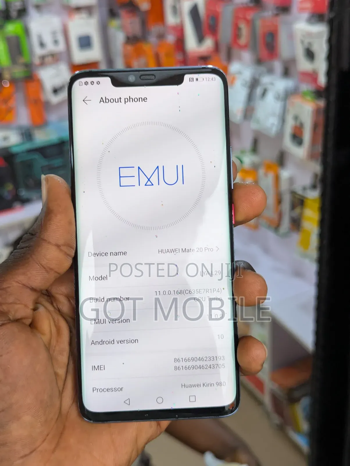 Huawei Mate 20 Pro 128 GB Blue