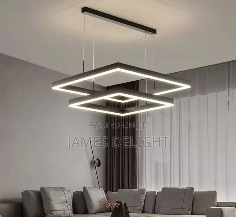 Modern Square Led Pendant Chandelier