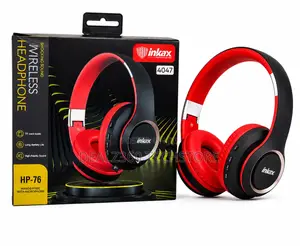 Inkax Hp-76 Wireless Bluetooth Headphones | Hi-Fi Stereo | Tf