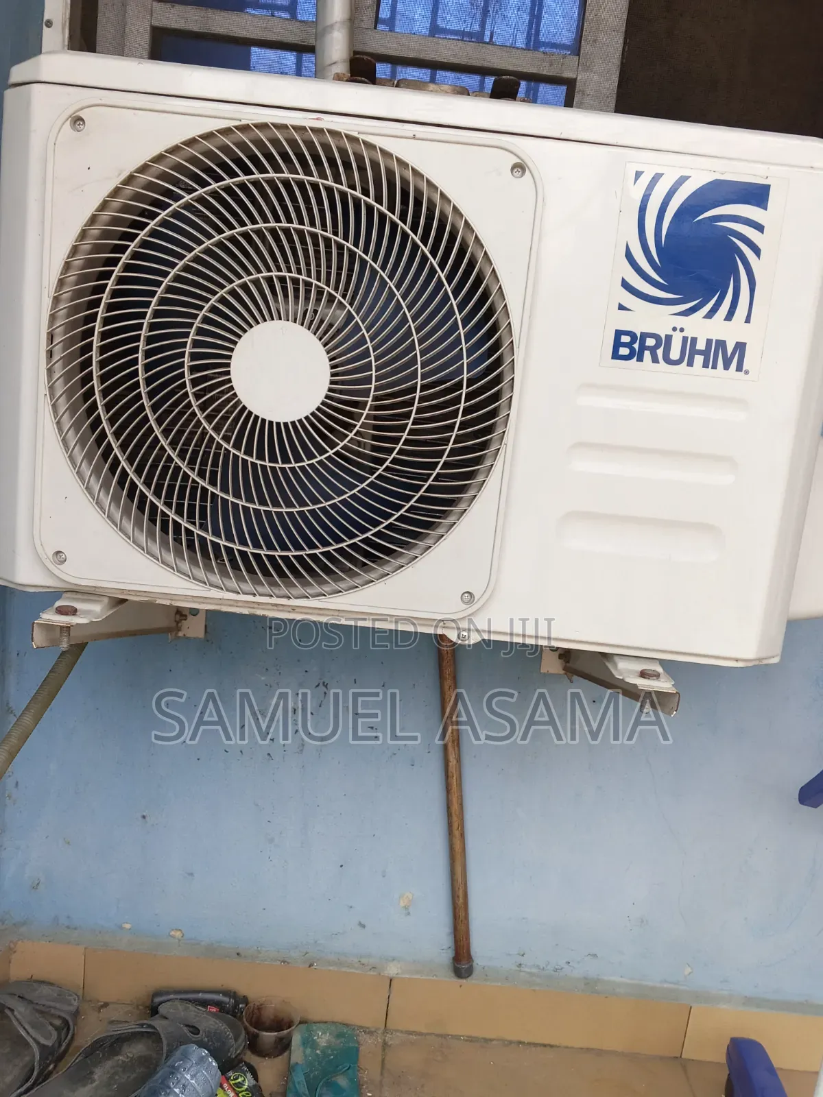 1hp Bruhm Non Inverter Ac