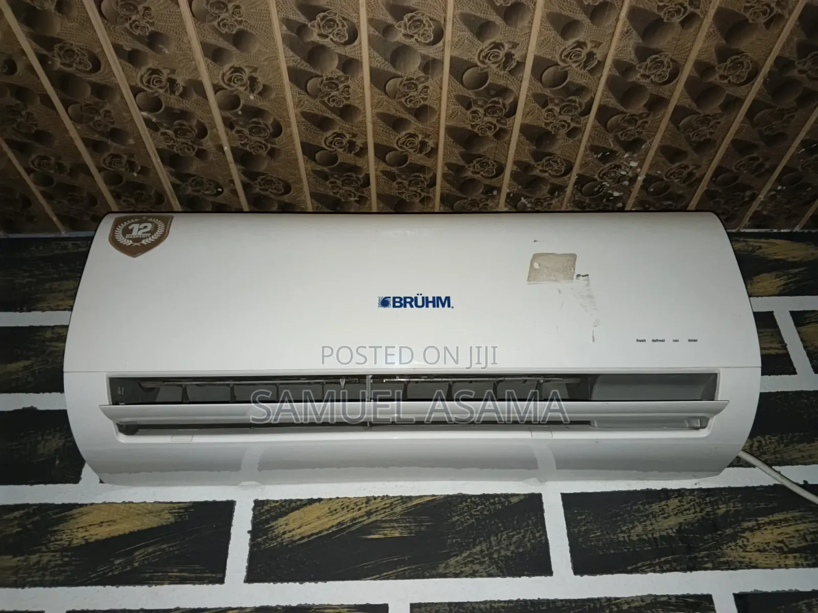 1hp Bruhm Non Inverter Ac