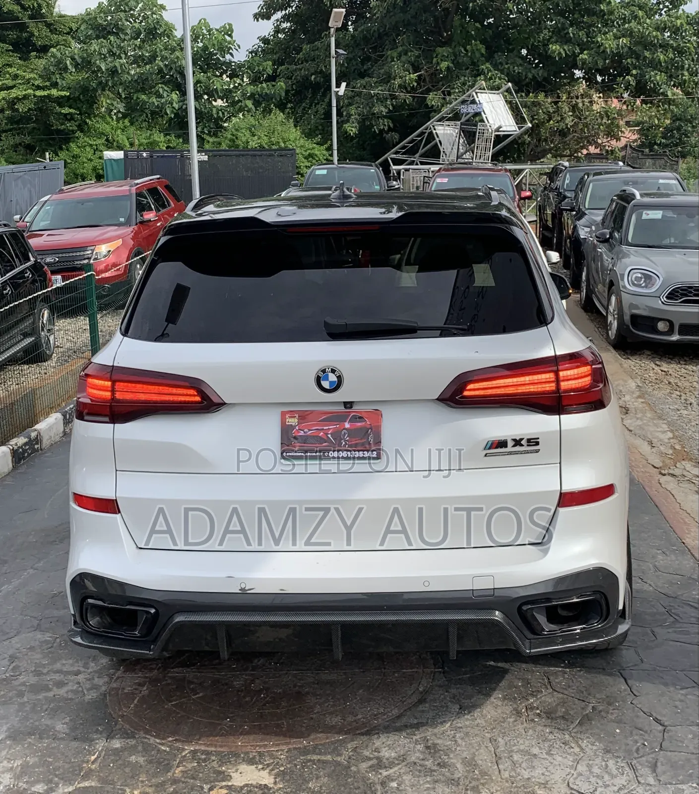 BMW X5 M 2021 White