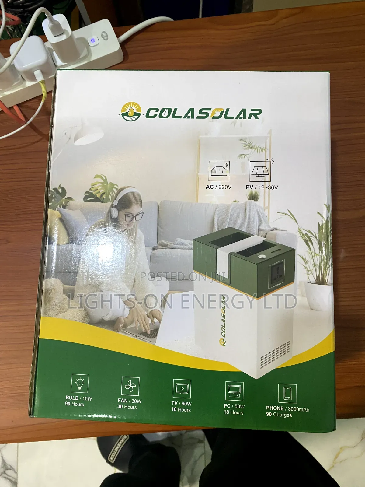 1000wh Colasolar Generator