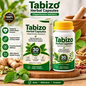Tabizo Herbal Capsules Blood Pressure | 30 Capsules