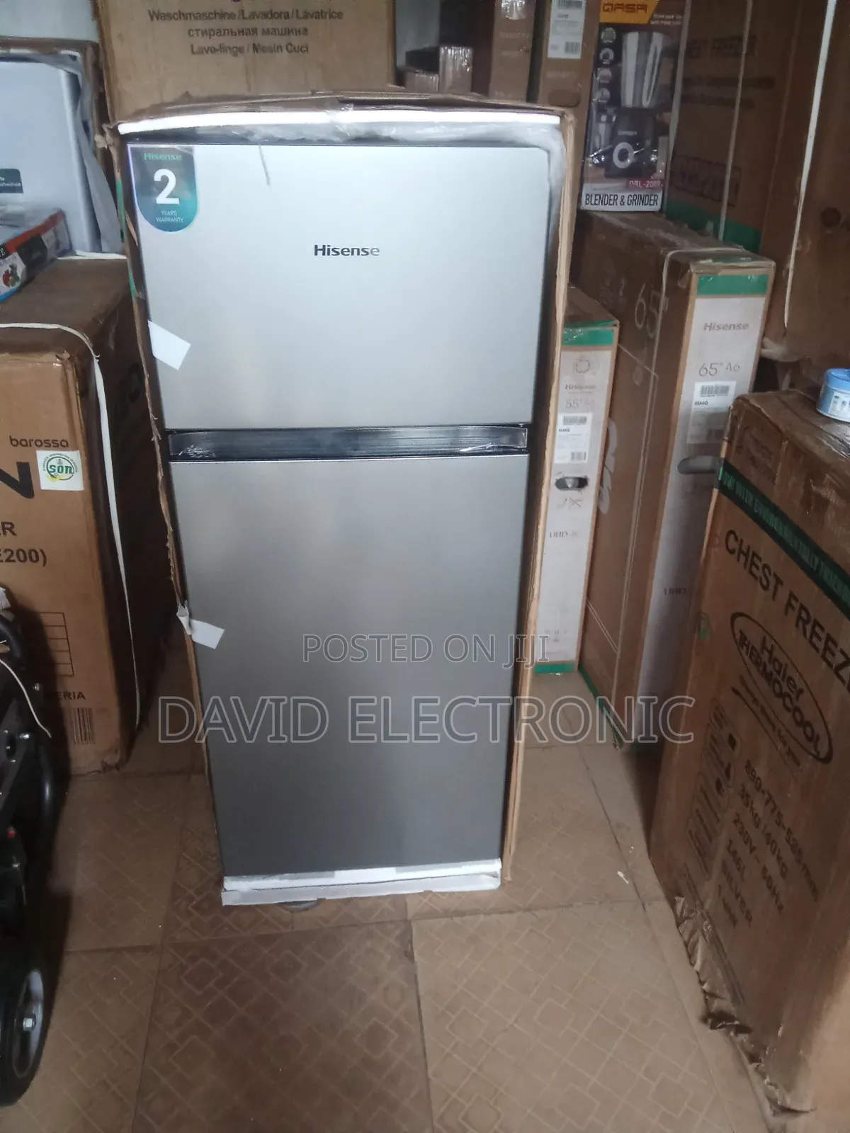 Hisense Refrigerator Double Door 172 Liter