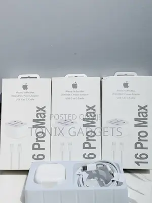 iPhone 35w Usb-C Power Adapter and Usb-C to C Cable
