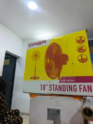 Qasa 18 Inch Standing Fan for Home and Office