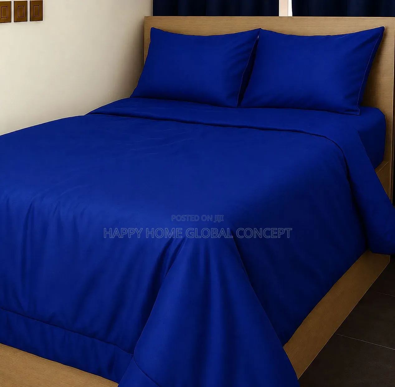 7 by 7 Plain Duvet Set