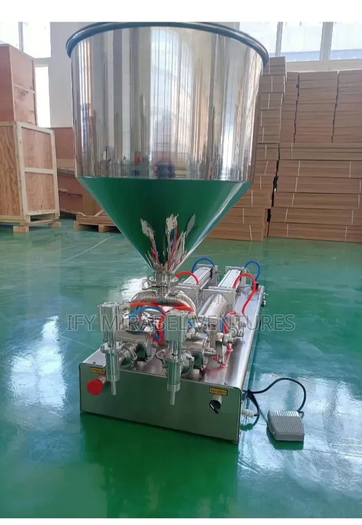 Double Head Paste Liquid Filling Machine