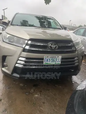 Toyota Highlander XLE 4x2 V6 (3.5L 6cyl 8A) 2017 Gold
