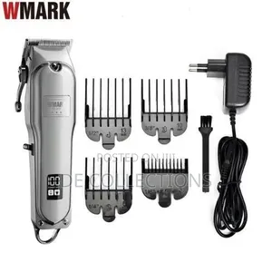 Wmark All-Metal Cordless Hair Clipper 2500mah Battery