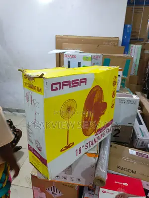 Qasa 18 Inches Standing Fan for Indoor Use